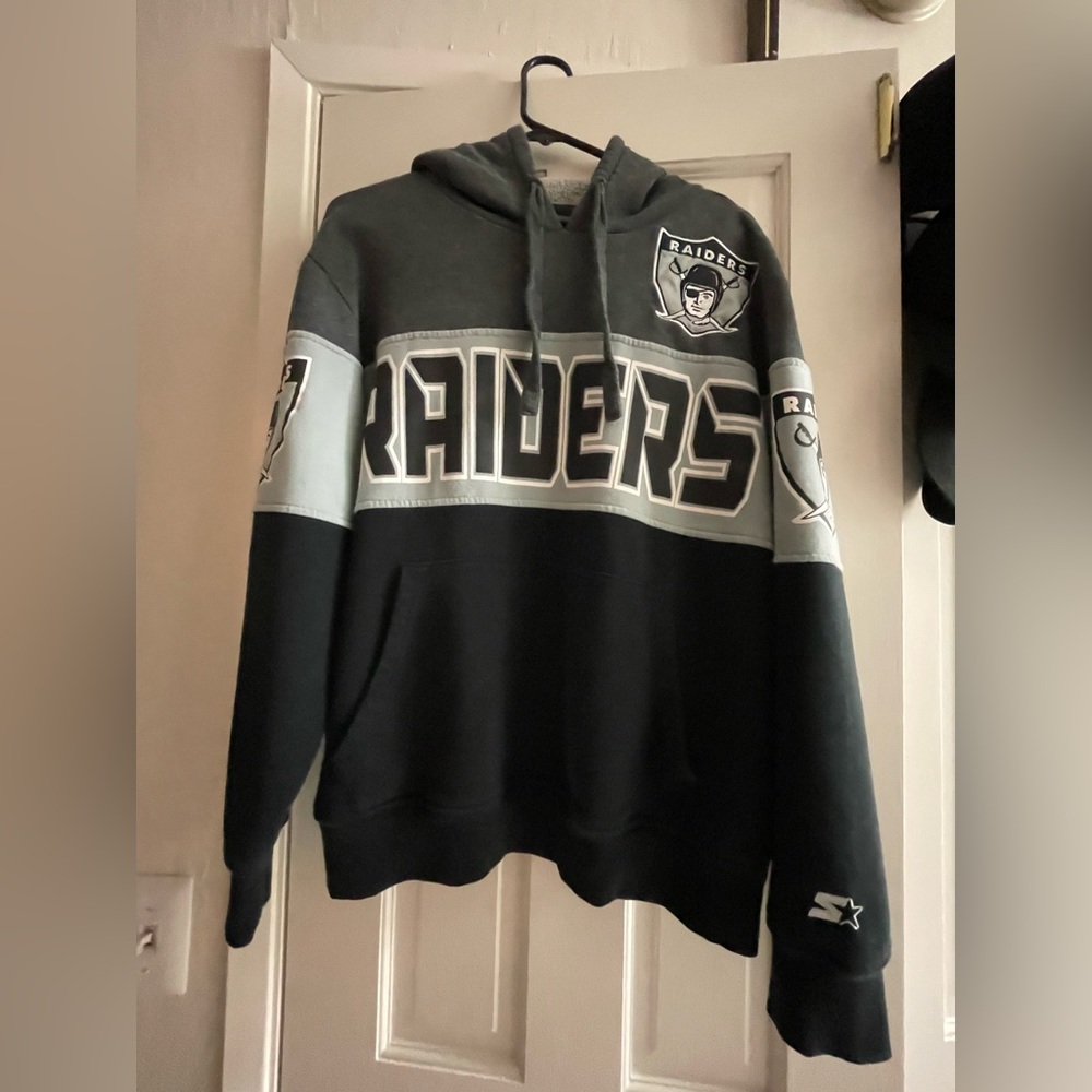 vintage raider hoodie